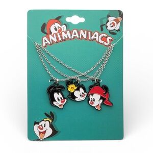3-Pack Animaniacs Characters Necklace Set - NWT